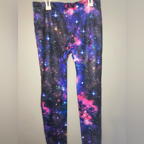 Galaxy Print Leggings - Picture 2 of 3